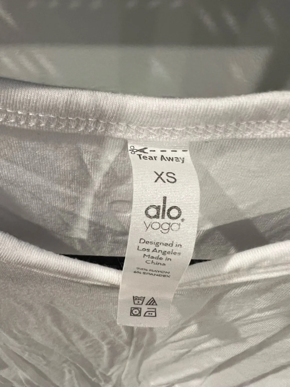 ALO Yoga Cover Tank, XS NWOT